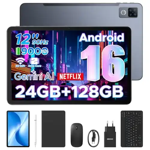 Doogee U12 Tablet bis 150 Euro mit Tastatur und Zubehör