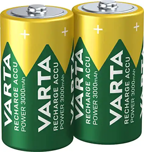 Varta Baby C Akku Batterien, wiederaufladbar, 3000 mAh Ni-MH