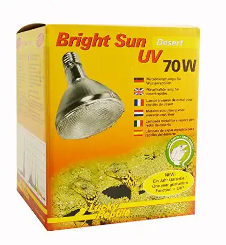 Terrarium-Lampe Lucky Reptile Bright Sun UV Desert 70 Watt