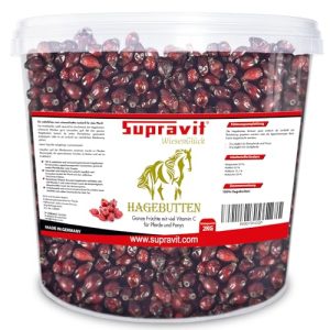 Hagebutten für Pferde von Supravit mit hohem Vitamin C Gehalt