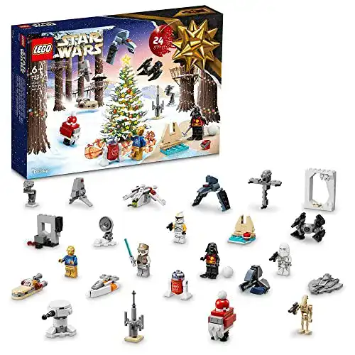 Lego Adventskalender 75340 Star Wars mit Mini-Modellen und Figuren
