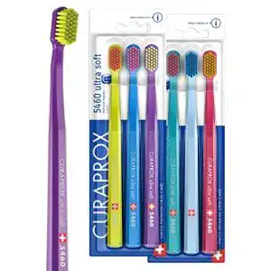 Curaprox 6 x CS 5460 Handzahnbürste, ultraweich, 6 Stück