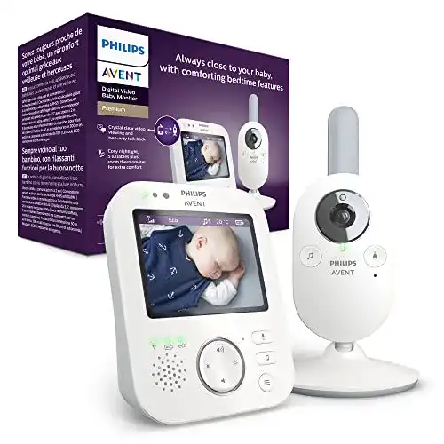 Philips Avent Babyphone mit Kamera und Tag- sowie Nachtsicht