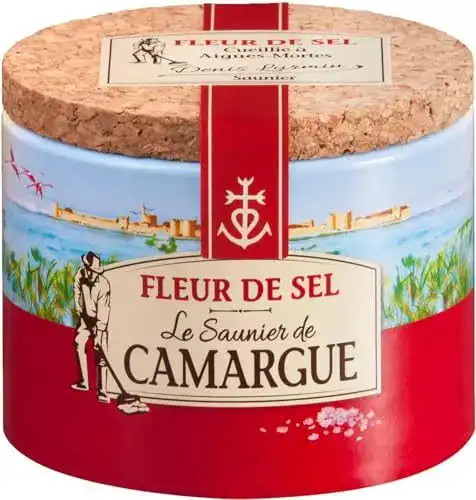 Meersalz Le Saunier De Camargue Fleur De Sel 125 g Dose