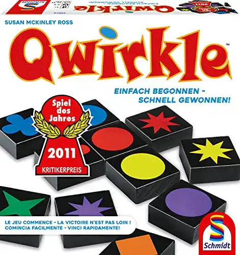 Brettspiele Schmidt Spiele 49014 Qwirkle, Spiel des Jahres 2011
