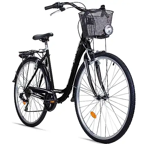 Tiefeinsteiger Fahrrad Bergsteiger Florenz 28 Zoll Damenrad
