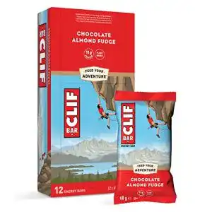 Clif Bar Energieriegel Chocolate Almond Fudge, 12er Pack