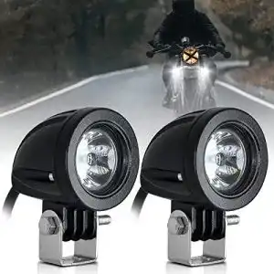 Motorrad Zusatzscheinwerfer Dinfu 2 Zoll LED für 12V-24V Fahrzeuge
