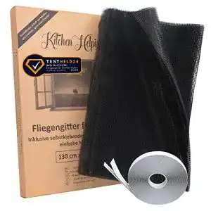 Fliegengitter Kitchen Helpis ® Hochwirksam, für Fenster
