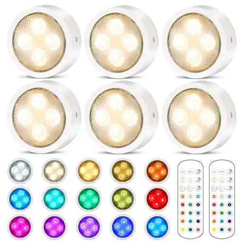 LED Unterbauleuchte mit Batterie für Schrankbeleuchtung