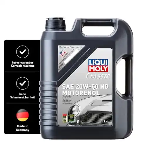 Motoröl 20W50 Liqui Moly Classic Motorenöl SAE 20W-50 HD 5 Liter