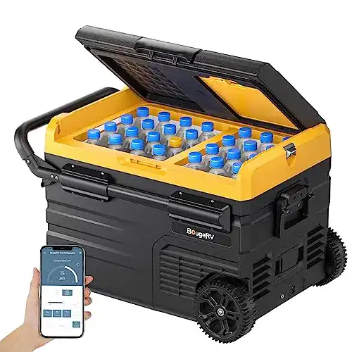 BougeRV 12V Kompressor Kühlbox 35 Liter für Auto und Camping