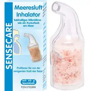 Salzinhalator Naturgut Sensecare Meeresluft mit Kristallsalz