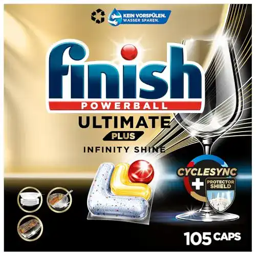 Spülmaschinentabs Finish Ultimate Plus Infinity Shine Citrus 105 Caps