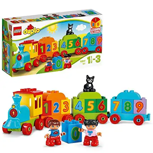 Lernspielzeug für Kleinkinder: LEGO DUPLO Zahlenzug 10847