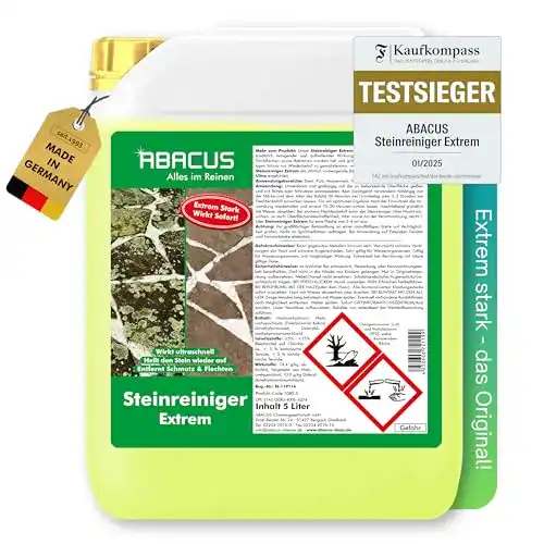 Steinseife Abacus Steinreiniger für Steinoberflächen – 5 Liter