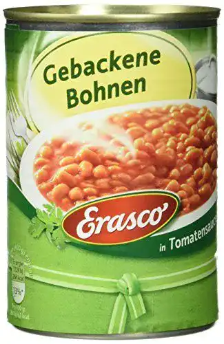 Erasco Gebackene Bohnen in Tomatensauce 6er Pack