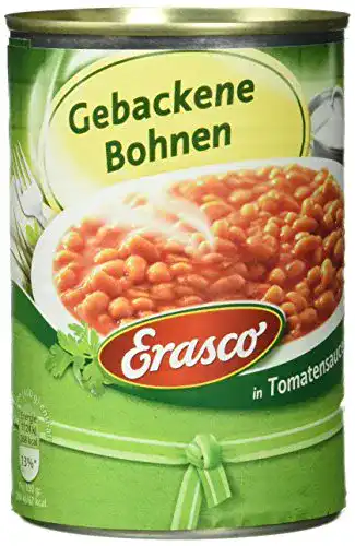 Erasco Gebackene Bohnen in Tomatensauce 6er Pack