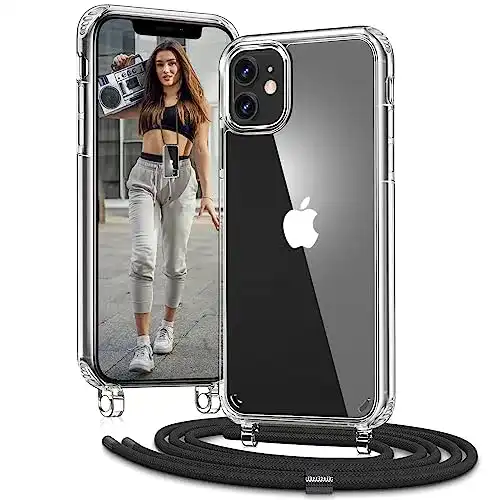 Handykette für Apple iPhone 11 mit Kameraschutz und Bildschirmschutz