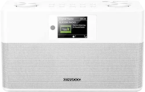 DAB-Radio Kenwood CR-ST80DAB-W mit Fernbedienung und Bluetooth