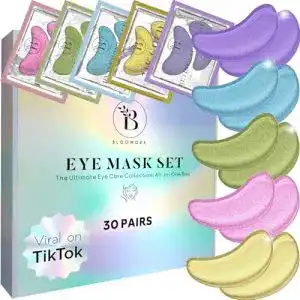 Hyaluron Augenpads Bloomora Gemischte Augenpads (30 Paare)