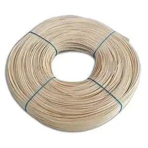 Peddigrohr Schäfer naturhell für Staken 500g, 4mm, Holz, Beige