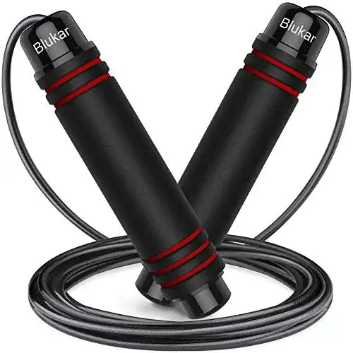 Blukar Springseil verstellbar – Speed Rope für effektives Training