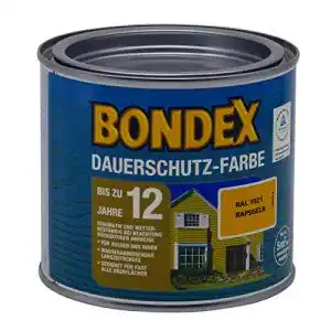 Bondex Dauerschutz Farbe 0,5 Liter rapsgelb RAL 1021