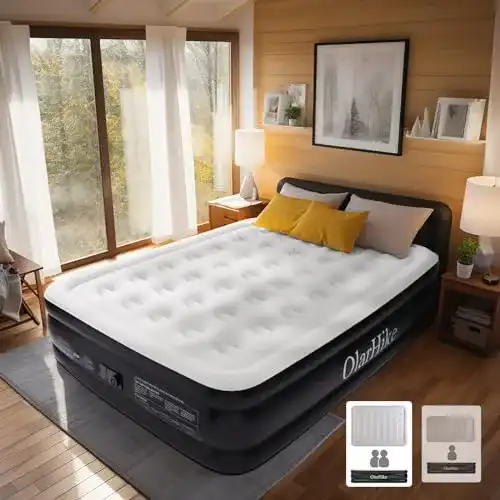 Luftmatratze OlarHike Queen Size mit elektrischer Pumpe