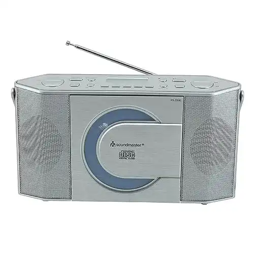 Soundmaster RCD1770SI DAB+ UKW Radio mit CD-Player und MP3-Funktion