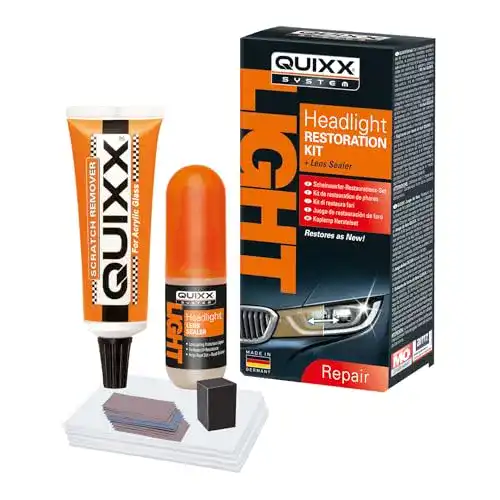 Scheinwerfer Polierset Quixx Headlight Restoration Kit