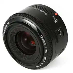 Yongnuo YN35mm F2 Weitwinkelobjektiv für Canon EF EOS Kameras