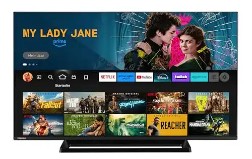 Toshiba 43 Zoll 4K UHD Smart TV mit Fire TV und Alexa-Funktion