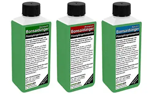 Bonsai-Dünger Set von GREEN24 für gesundes Pflanzenwachstum