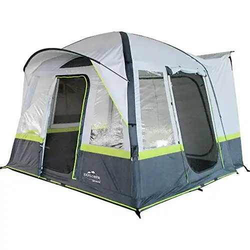 Luftzelt Explorer Trouper aufblasbares Familienzelt 300×300 cm