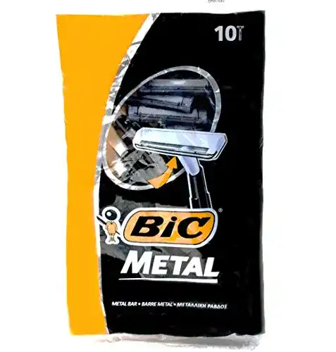 Bic Einwegrasierer für Herren, Metall, 10 Stück, 3 Packungen