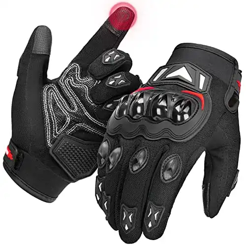 Motorradhandschuhe KEMIMOTO für Herren, Schutz und Komfort beim Fahren
