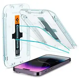 Panzerglas Schutzfolie für iPhone 14 Pro Max von Spigen
