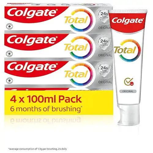 Colgate Zahnpasta Total Original Zahncreme für gesunde Zähne
