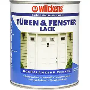 Fensterlack Wilckens für Türen und Fenster, 750 ml, Weiß