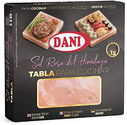 Salzstein Grill Dani – Himalaya Salz Platten zum Kochen
