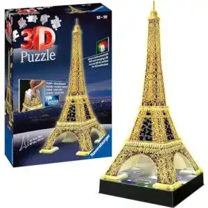 Ravensburger 3D Puzzle Eiffelturm 12579 für kreative Bauprojekte