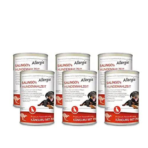 Hunde Nassfutter Salingo Premium Känguru 6 x 400g getreidefrei