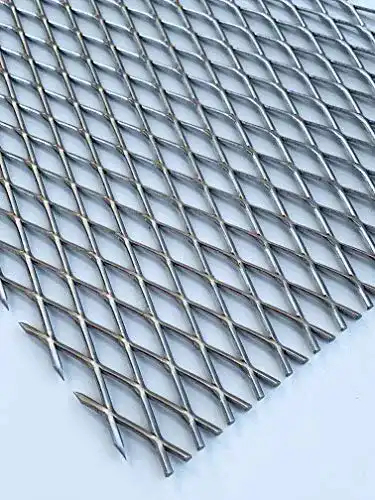 Streckmetall Edelstahl Gitter 1,5mm V2A mit Wunschzuschnitt