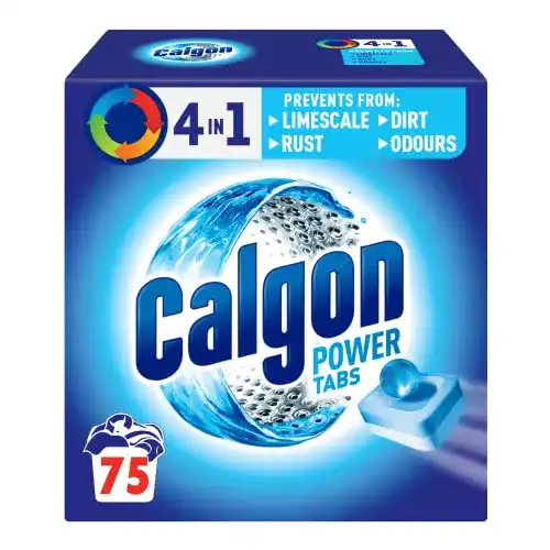 Anti-Kalk-Tabs für Waschmaschinen von Calgon 3in1