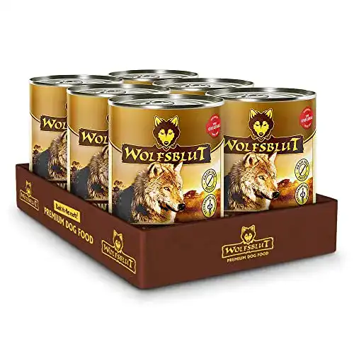 Wolfsblut Nassfutter Down Under 6 x 395 g Black Angus