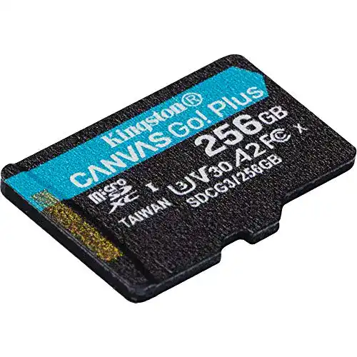 Kingston Canvas Go! Plus 256GB microSD Speicherkarte im Vergleich