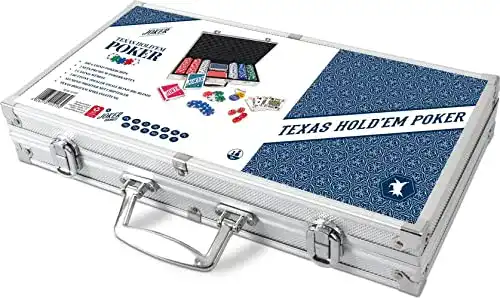 Pokerkoffer ASS Altenburger 22501501 mit Pokerkarten und Zubehör