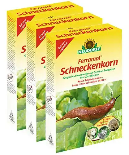 Schneckenkorn Neudorff Dreiersparset Ferramol 3 kg (3x 1kg)