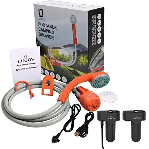 Mobile Dusche RGA Tragbare Outdoor-Dusche für Camping und Reisen